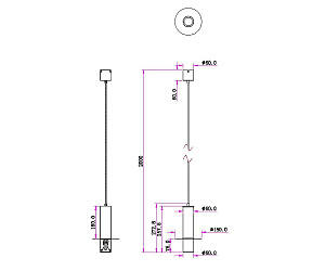 Светильник подвесной KINK Light Каям 08457-1A,01