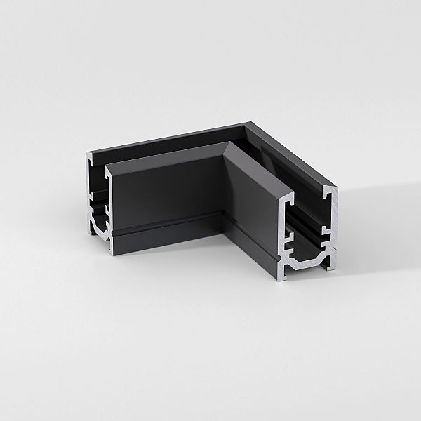 Коннектор для шинопровода Elektrostandard Mini Magnetic Mini Magnetic Коннектор угловой для накладного шинопровода (черный) 85179/00