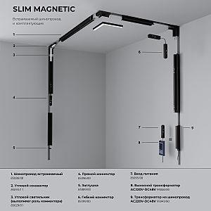 Блок питания Elektrostandard Slim Magnetic Slim Magnetic Блок питания 200W 95042/00