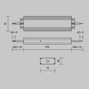 Блок питания Maytoni Power Supply Magnetic PSL008-250W-48V-IP67