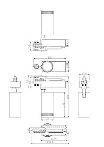 Трековый светильник ЭРА STR-30-99-40K-B30