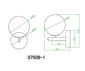 Настенное бра KINK Light Сида 07508-1,19