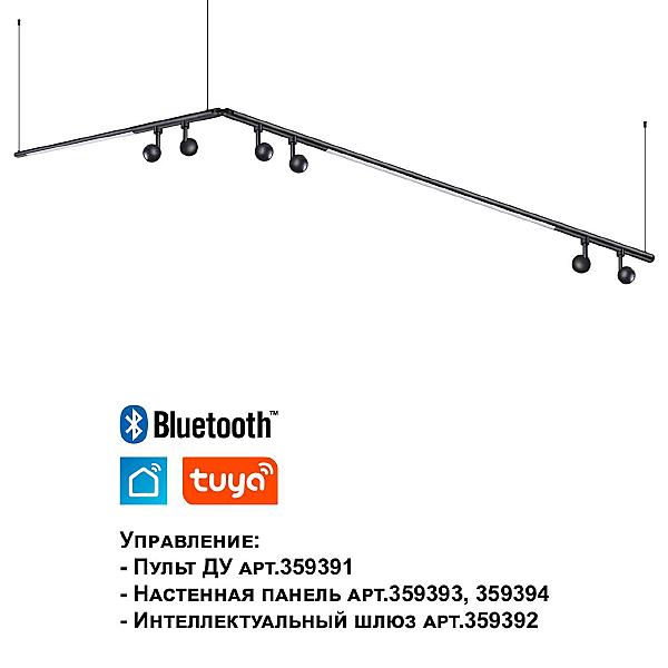 Светильник диммируемый со сменой цветовой температуры Novotech Glat 359371