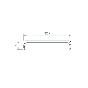 Экран для профиля Arlight LINE-S 041752