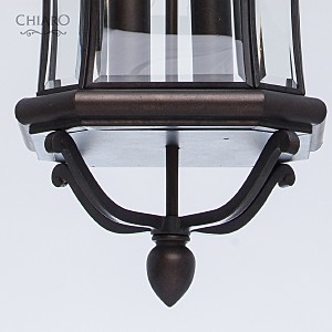Уличный подвесной светильник Chiaro Шато 800010404